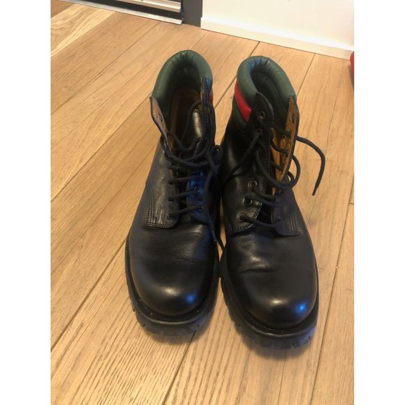 Gucci Black Leather Boots - Picture 1 of 4